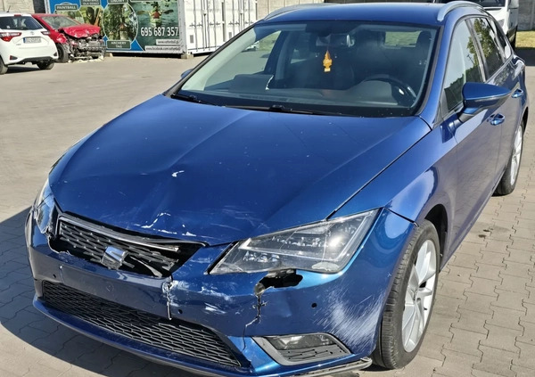 Seat Leon cena 18900 przebieg: 151234, rok produkcji 2015 z Łęczyca małe 379